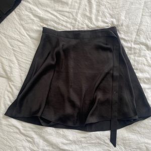 Aritzia Satin Mini Skirt